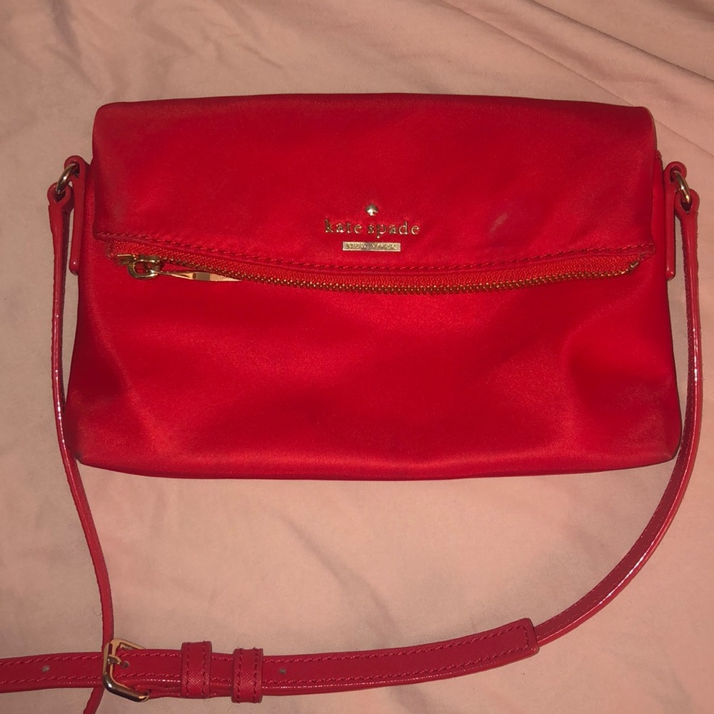 Kate Spade Red purse barely worn